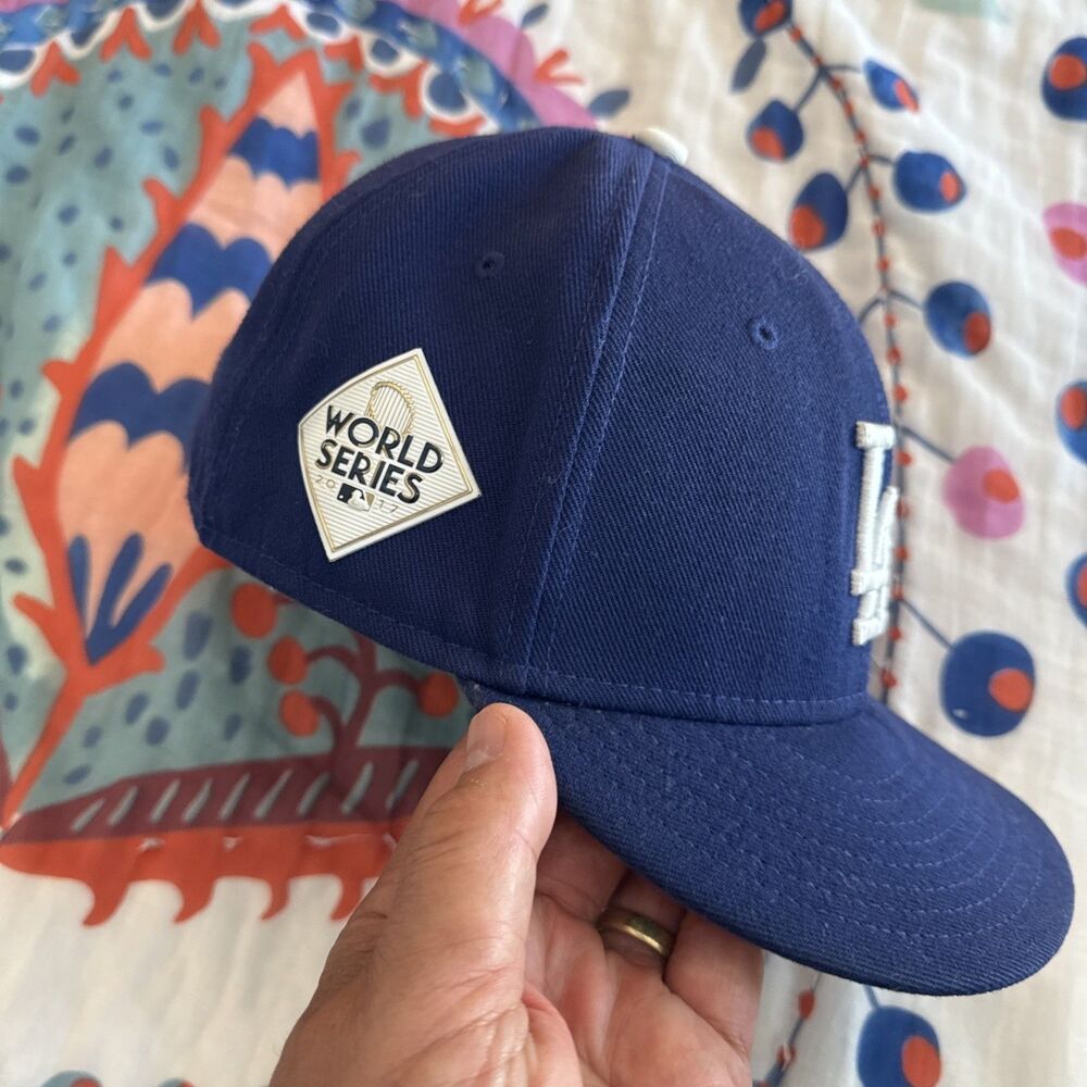 New Era 59FIFTY LA Los Angeles Dodgers 2017 World Series Fitted Cap 7 1/2